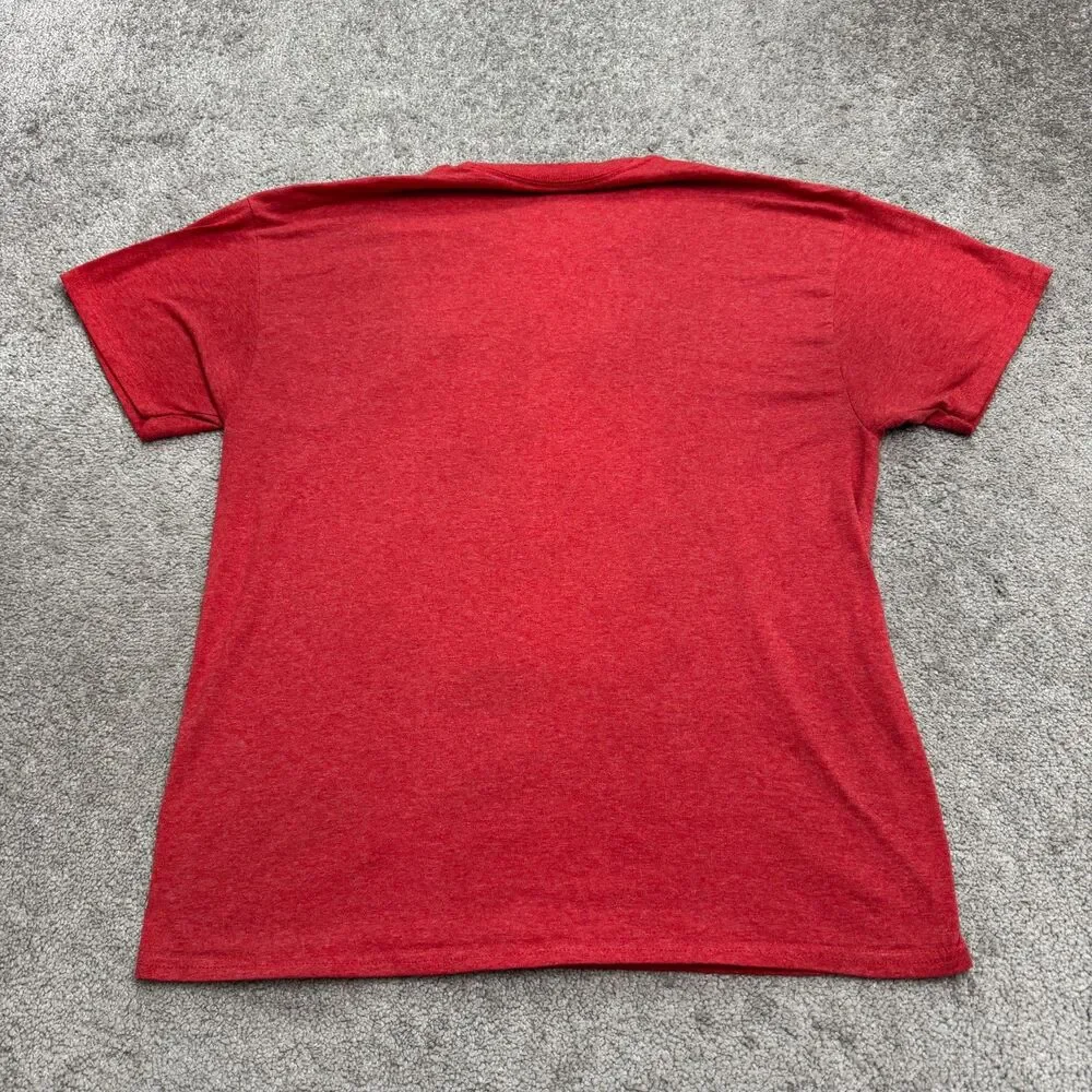 Champion Detroit Red Wings NHL Hockey Graphic T-Shirt Mens Large Red Crew Tee - Picture 2 of 11